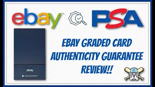 Reviewing eBays PSA Authenticity Guarantee For Graded Cards [upl. by Gusta]