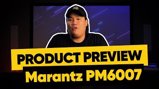 Marantz PM 6007 Integrated Amplifier  Product Preview  Gibbys Electronic Supermarket [upl. by Etteve]