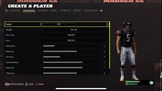 How To Create A Player And Add The Player To A Franchise In Madden 22 [upl. by Trebleda]