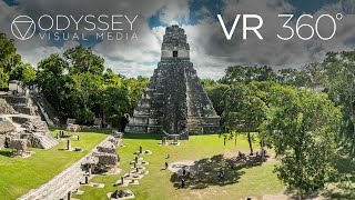 Tikal Mayan Ruins Virtual Tour  VR 360° Travel Experience  Guatamala [upl. by Otnas]