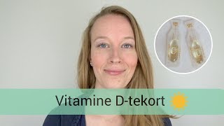 VITAMINE DTEKORT over de symptomen zoals vermoeidheid juiste waarde en behandeling [upl. by Iuqcaj]