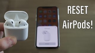 How To Reset AirPods  Fix ANY and ALL Problems [upl. by Behn]