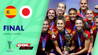 RESUMEN  ESPAÑA 31 JAPÓN FINAL DEL MUNDIAL FEMENINO SUB20 [upl. by Kaazi]