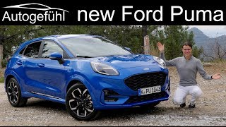 allnew Ford Puma FULL REVIEW Titanium X vs STLine X comparison 2020 SUV Crossover [upl. by Litta]