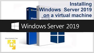 Creating a Windows Server 2019 virtual machine from scratch using VMWare [upl. by Alejna109]