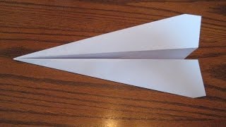 How To Fold A Paper Airplane That Flies Far Full HD [upl. by Esimehc936]