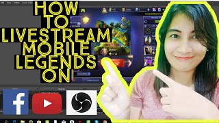 EASY TUTORIAL ON HOW TO LIVESTREAM MOBILE LEGENDS ON FB AND YOUTUBE with FACECAM [upl. by Bergeman]