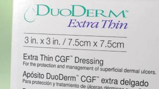 DuoDerm Hydrocollid Dressings [upl. by Aym]