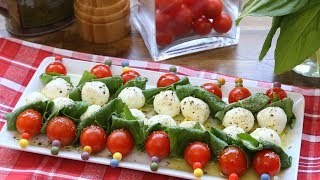 Brochettes caprese [upl. by Oiralih]