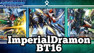 Imperialdramon BT16 Deck Profile [upl. by Eruza]