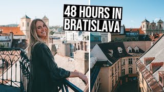 First Thoughts on Slovakia  We Spent 48 Hours in Bratislava [upl. by Niko871]