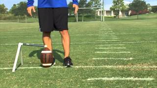 How to Kick a Field Goal Series by IMG Academy Football 1 of 5 [upl. by Enilamme81]