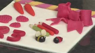 How To Do Marzipan Cake Decorations [upl. by Aros]