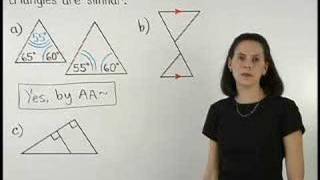 Similar Triangle Proofs  MathHelpcom  Math Help [upl. by Anaizit907]