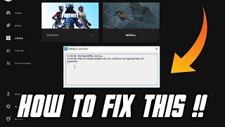 How to Fix quotFailed to Initialize BattlEye Service Windows TestSigning Mode Not Supportedquot [upl. by Enileuqaj]