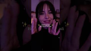 ASMR Repeating my intro “Hey coucou c’est Kali » [upl. by Quillan243]