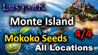 Monte Island Mokoko Seed Locations  Lost Ark [upl. by Grant]