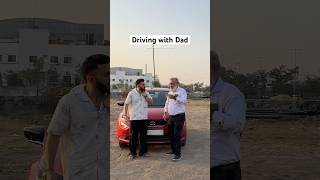 Driving With Dad 2 ytshort shorts drivewithdad indiandad trending viral comedyshorts [upl. by Eanehs627]