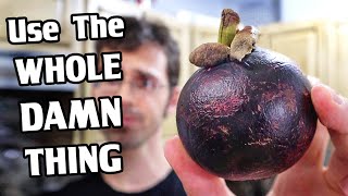 MANGOSTEEN  Fruit Seeds and Rind  How to Use the WHOLE Thing  Weird Fruit Explorer [upl. by Tnek]