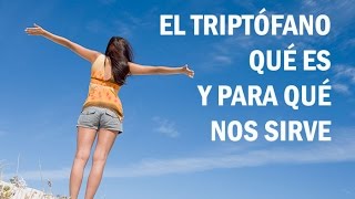 El TRIPTÓFANO ¿Qué es y para qué nos sirve [upl. by Aerdna]