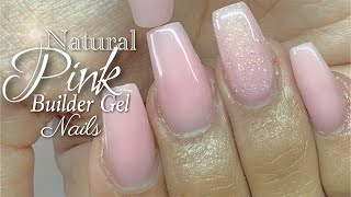 How To  Builder Gel Nails Tutorial  Easy Full Set Builder gel Nails [upl. by Devland769]