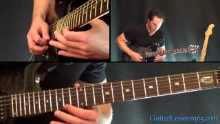 Welcome Home Sanitarium Guitar Lesson  Metallica  Main Solo [upl. by Ran]