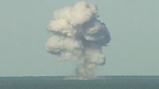 MOAB bomb originally developed for Iraq war [upl. by Foss]