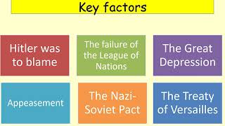 GCSE History  What caused World War 2 [upl. by Ferri]