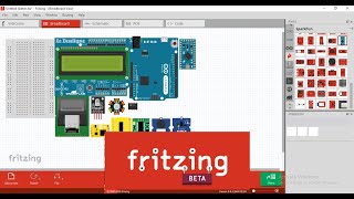 Fritzing install and add more library modul [upl. by Eeramit]