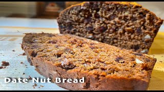 Old Fashion Date Nut Bread [upl. by Seroled]