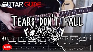 Bullet for My Valentine  Tears Dont Fall Guitar Guide [upl. by Slayton]