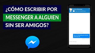 Cómo Enviar un Mensaje por Messenger a Alguien que no es tu Amigo [upl. by Flan]