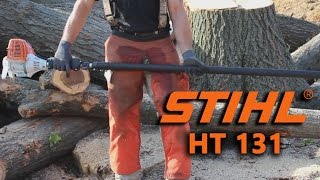 Stihl HT131 Pole Pruner Overview [upl. by Tegdig125]