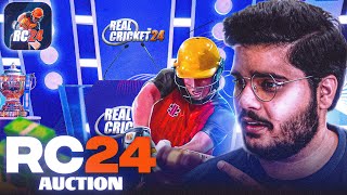 IPLRCPL Auctions Live  Real Cricket 24 with RahulRKGamer [upl. by Mullane121]